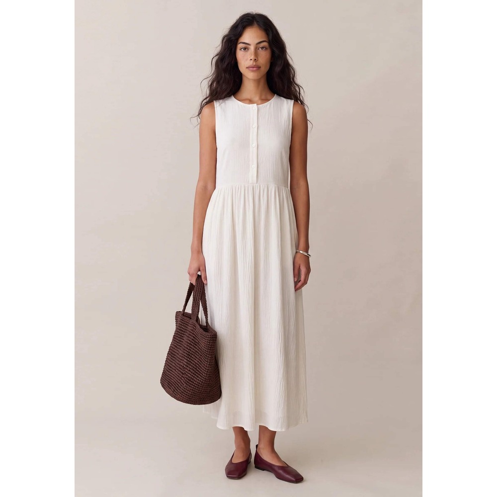 NWT CAARA Eileen Cotton Gauze Maxi Dress - Size Small